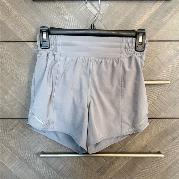 lululemon athletica Pants - Lululemon Athletica Light Gray Athletic Shorts